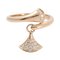 Diva Dream Ring in Pink Gold from Bvlgari 1