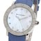 Diamond, Leather & Stainless Steel BBL33s 12P Watch from Bulgari 3