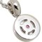 Pink Sapphire Necklace in White Gold from Bvlgari 5