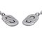 Earrings in White Gold from Bvlgari, Set of 2 6