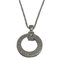 Circle Necklace with Diamond in Silver from Bvlgari, Image 5