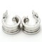 Bvlgari B.Zero1 White Gold [18K] Hoop Earrings, Set of 2 9