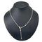 Three Ball Chain Necklace in White Gold from Bvlgari 2