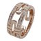 Ring with Diamond in Pink Gold from Bvlgari, Image 4