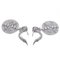 Bvlgari Earrings Ladies 750Wg Astrale Cerki White Gold Polished, Set of 2, Image 5