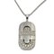 Parentesi Necklace in White Gold with Diamond from Bvlgari, Image 1