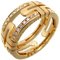 Parentesi Openwork Diamond Ring in Yellow Gold from Bvlgari, Image 1