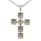Lucia Latin Cross Diamond Necklace from Bvlgari 3