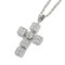 Lucia Latin Cross Necklace with Diamond from Bvlgari 3
