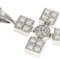 Lucia Latin Cross Diamond Necklace from Bvlgari 4