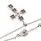 Lucia Latin Cross Diamond Necklace from Bvlgari 2