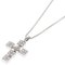 Lucia Latin Cross Diamond Necklace from Bvlgari 1