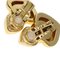 Bvlgari Doppio Cuore Heart Earrings K18 Yellow Gold Women's, Set of 2 4