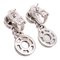 Bvlgaribulgari Diamond Onyx Earrings And Women's 750 White Gold, Set of 2 2