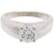 Diamond Glyph Solitaire Ladies Ring from Bvlgari, Image 4