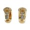 Bvlgari Tubogas K18Yg Yellow Gold Earrings, Set of 2, Image 4