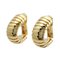 Bvlgari Tubogas K18Yg Yellow Gold Earrings, Set of 2, Image 2