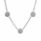 Bvlgari Necklace Onyx Pave Diamond Womens K18 White Gold 1
