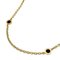 Bvlgari 6 Motif Onyx Womens Necklace 750 Yellow Gold 1