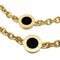 Bvlgari 6 Motif Onyx Womens Necklace 750 Yellow Gold, Image 2