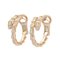 Bvlgari Serpenti [Viper] K18Pg Pink Gold Earrings, Set of 2, Image 2