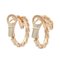 Bvlgari Serpenti [Viper] K18Pg Pink Gold Earrings, Set of 2 3