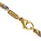 Bvlgari Monete Coin Necklace K18 Yellow Gold/Ss Ladies, Image 4