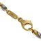 Bvlgari Monete Coin Necklace K18 Yellow Gold/Ss Ladies, Image 3