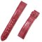 Red Leather Women's Watch Strap from Cartier 1