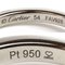 Fede Ballerina Curve in platino di Cartier, Immagine 5