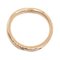Pink Gold Ballerina Curve Wedding Ring with Diamond from Cartier, Image 5