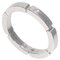 Maillon Panthere Ring in K18 White Gold from Cartier 1