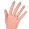 Lanieres B4045000 No. 7 Women's Ring in White Gold from Cartier 2