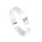 White Gold Love Ring from Cartier 2