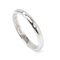 Platinum Wedding Ring with Diamond from Cartier 2