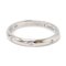 Platinum Wedding Ring with Diamond from Cartier 3