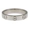 Mini Love Ring in K18 White Gold from Cartier 5