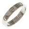 Mini Love Ring in K18 White Gold from Cartier 1