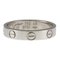 Mini Love Ring in K18 White Gold from Cartier 3