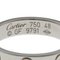 Mini Love Ring in K18 White Gold from Cartier 7