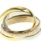 Trinity Pink Gold and White Gold Ring from Cartier 5