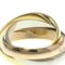 Trinity Pink Gold and White Gold Ring from Cartier 8