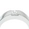 Tank Ring in K18 White Gold with Diamond from Cartier 4