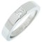 Tank Ring in K18 White Gold with Diamond from Cartier 1