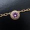 Damour Necklace with Pink Sapphire and Diamant from Cartier 5