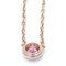 Damour Halskette mit rosa Saphir und Diamant von Cartier 4