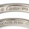 Platinum Ballerina Curve Half Eternity Ring with Diamond from Cartier, Image 5