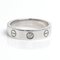 White Gold Love Ring with Diamond from Cartier 3