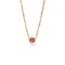 Sapphire Leger Necklace in Pink Gold from Cartier 5
