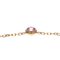 Sapphire Leger Necklace in Pink Gold from Cartier 6